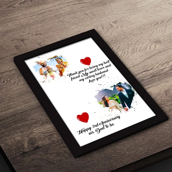 Customized Anniversary Frame - Image 4